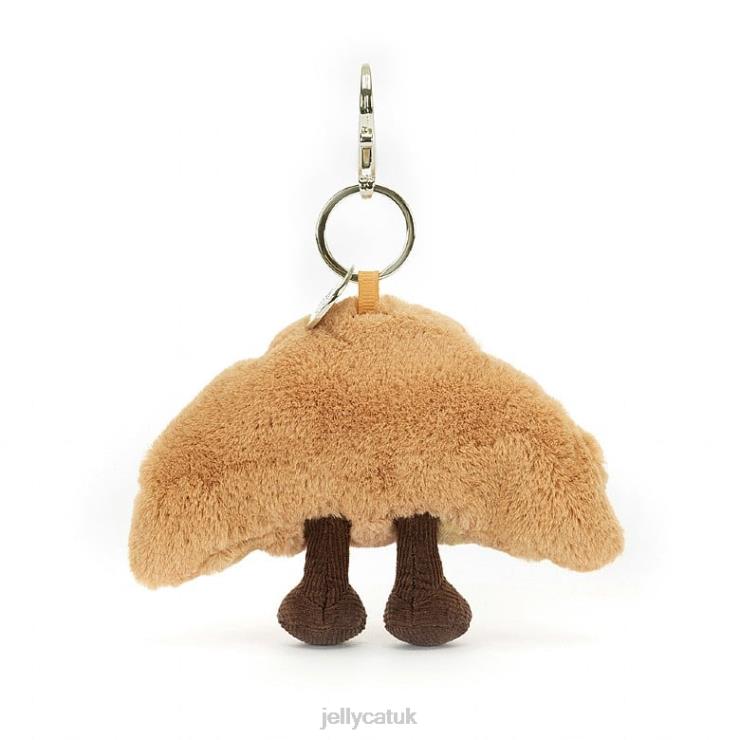 Jellycat Accessory V248Z17 Amuseable Croissant Bag Charm Beige