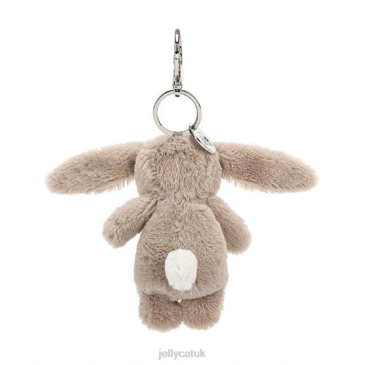 Jellycat Accessory V248Z525 Bashful Bunny Bag Charm Beige