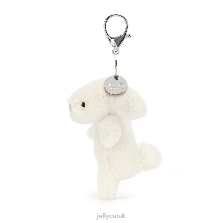 Jellycat Accessory V248Z566 Bashful Bunny Bag Charm Cream