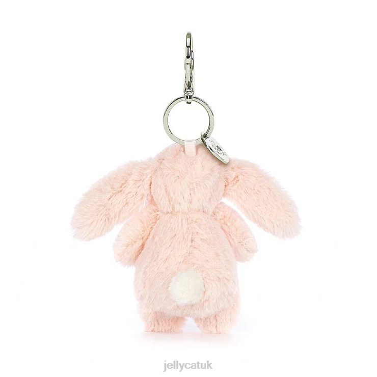 Jellycat Accessory V248Z613 Bashful Blush Bunny Bag Charm Peach