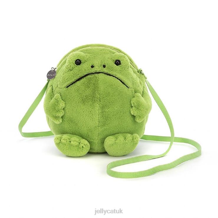 Jellycat Bag V248Z118 Ricky Rain Frog Bag Green