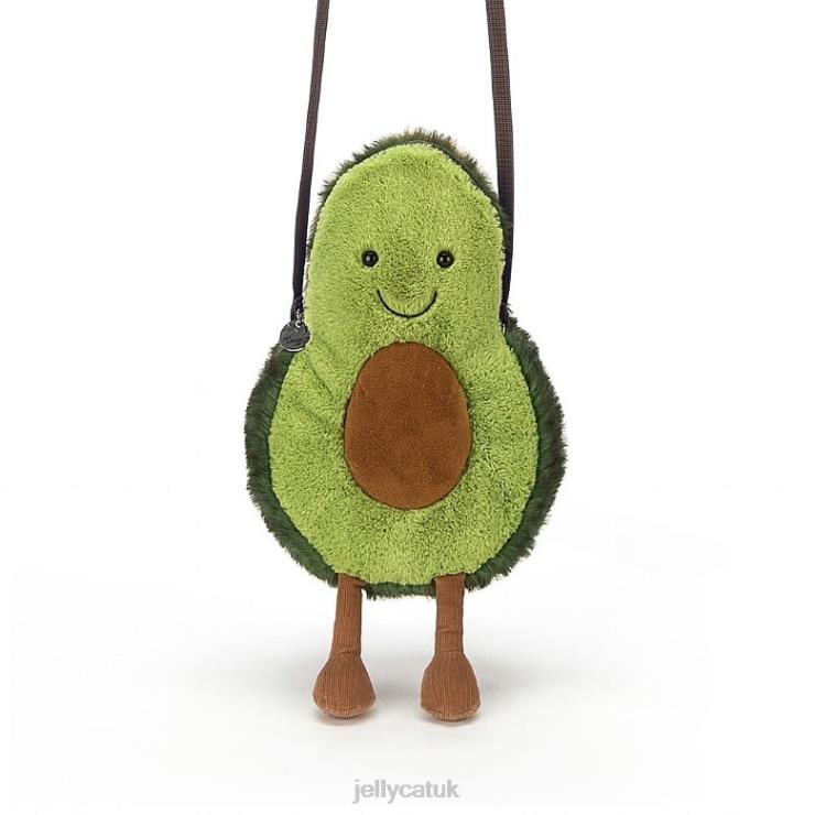 Jellycat Bag V248Z157 Amuseable Avocado Bag Green