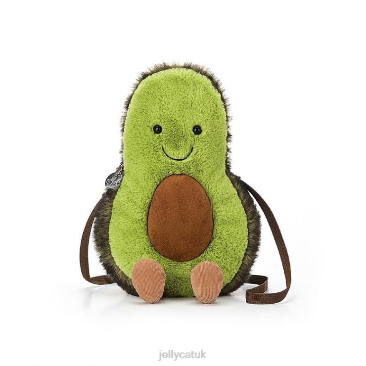 Jellycat Bag V248Z157 Amuseable Avocado Bag Green