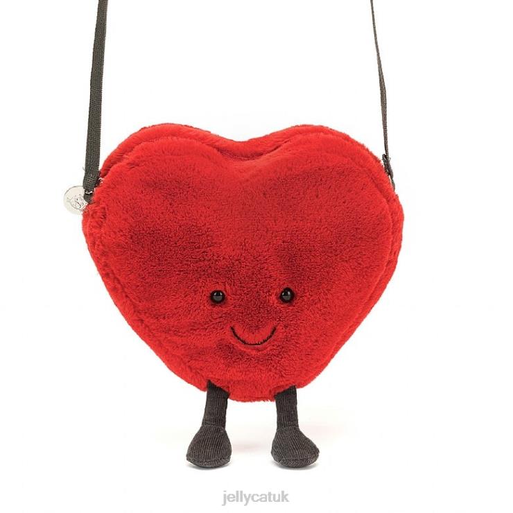 Jellycat Bag V248Z230 Amuseable Heart Bag Red