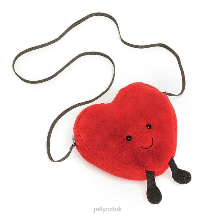 Jellycat Bag V248Z230 Amuseable Heart Bag Red