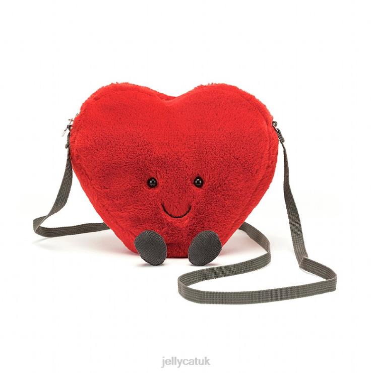 Jellycat Bag V248Z230 Amuseable Heart Bag Red