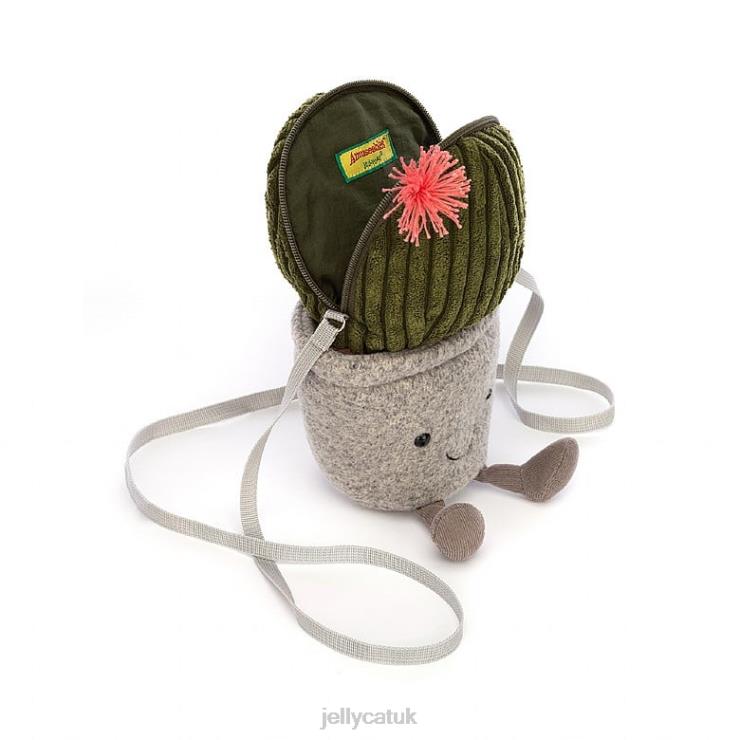 Jellycat Bag V248Z384 Amuseable Cactus Bag Green