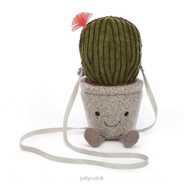 Jellycat Bag V248Z384 Amuseable Cactus Bag Green