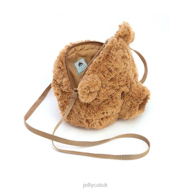 Jellycat Bag V248Z670 Bartholomew Bear Bag Brown