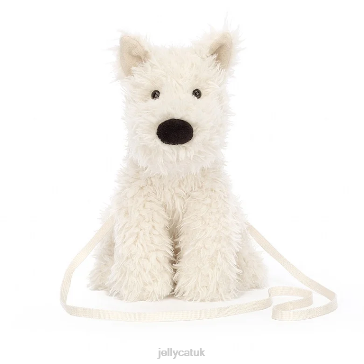 Jellycat Bag V248Z679 Munro Scottie Dog Bag Cream