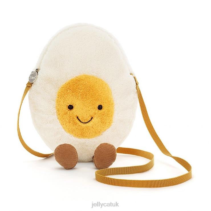 Jellycat Bag V248Z99 Amuseable Happy Boiled Egg Bag Cream