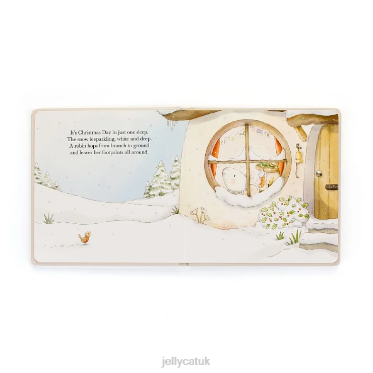 Jellycat Book V248Z182 Merry Mouse Book Multi-colour