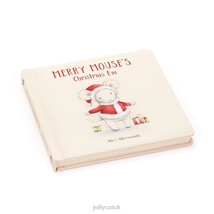 Jellycat Book V248Z182 Merry Mouse Book Multi-colour