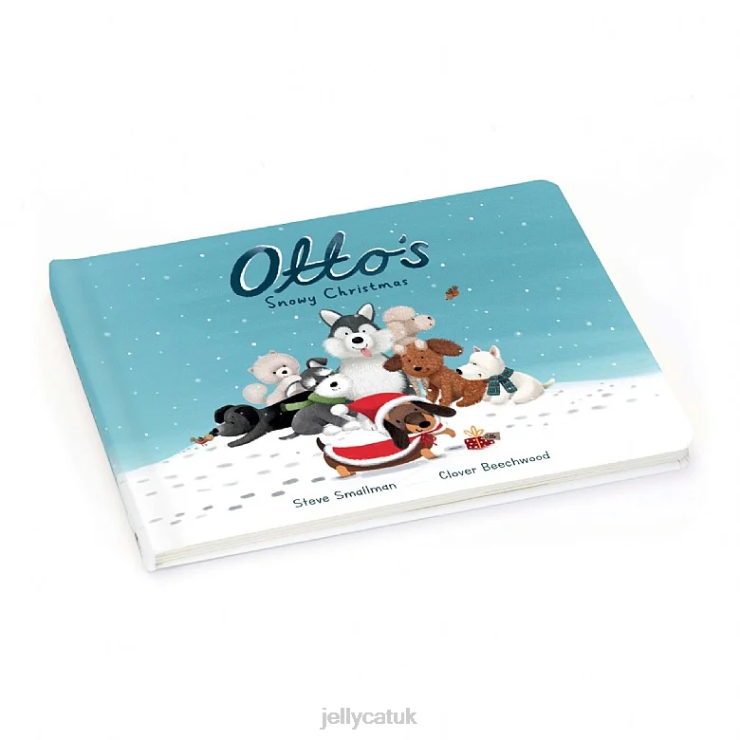 Jellycat Book V248Z277 Otto\s Snowy Christmas Book Multi-colour