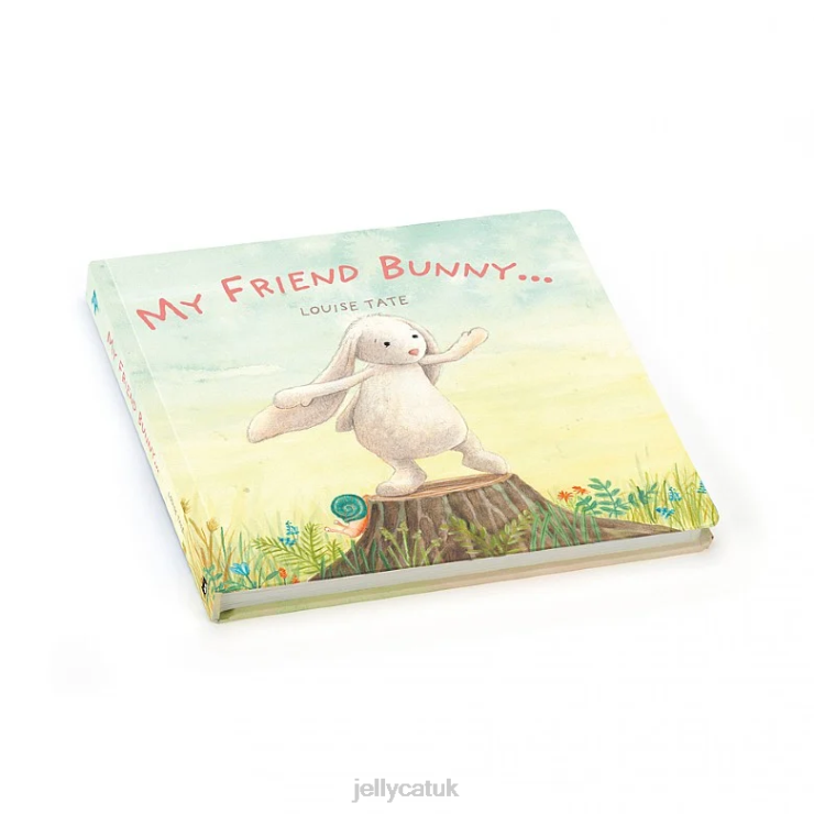 Jellycat Book V248Z682 My Friend Bunny Book Multi-colour