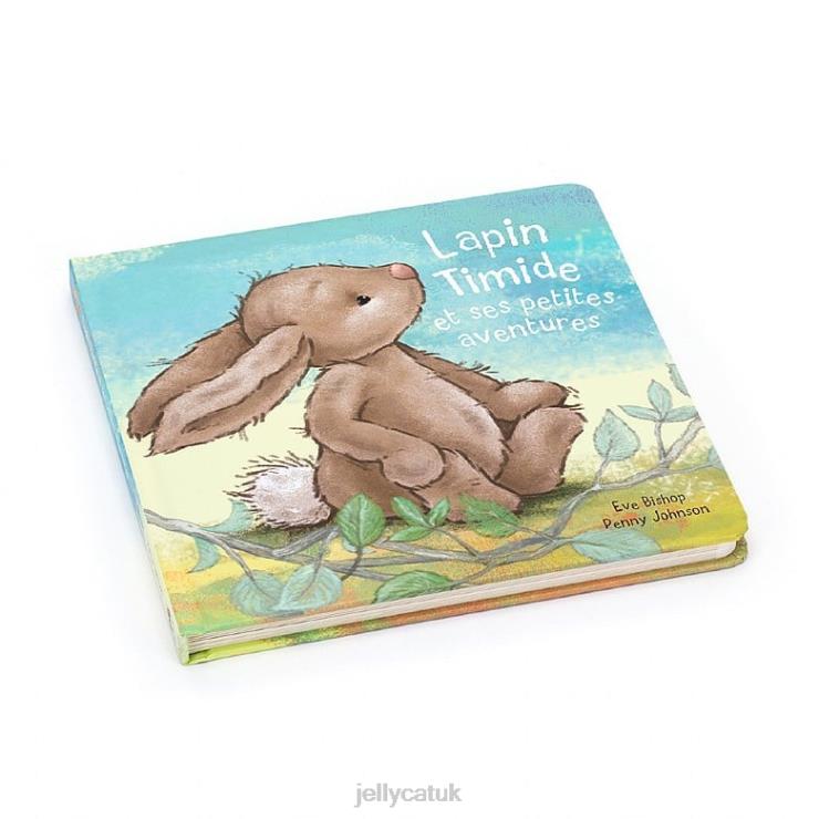 Jellycat Book V248Z718 Lapin Timide Et Ses Petites Aventures Livre (Little Me) Multi-colour