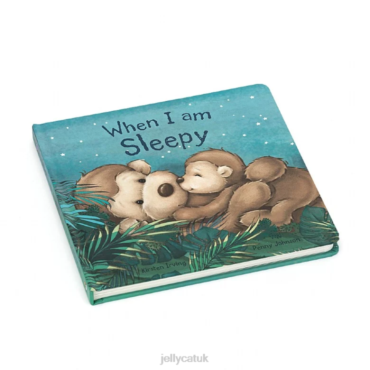 Jellycat Book V248Z728 When I Am Sleepy Book Multi-colour