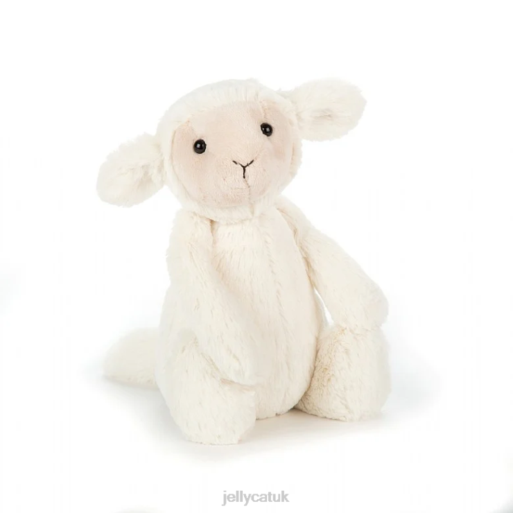 Jellycat Book V248Z735 If I Were A Lamb Book and Bashful Lamb Cream