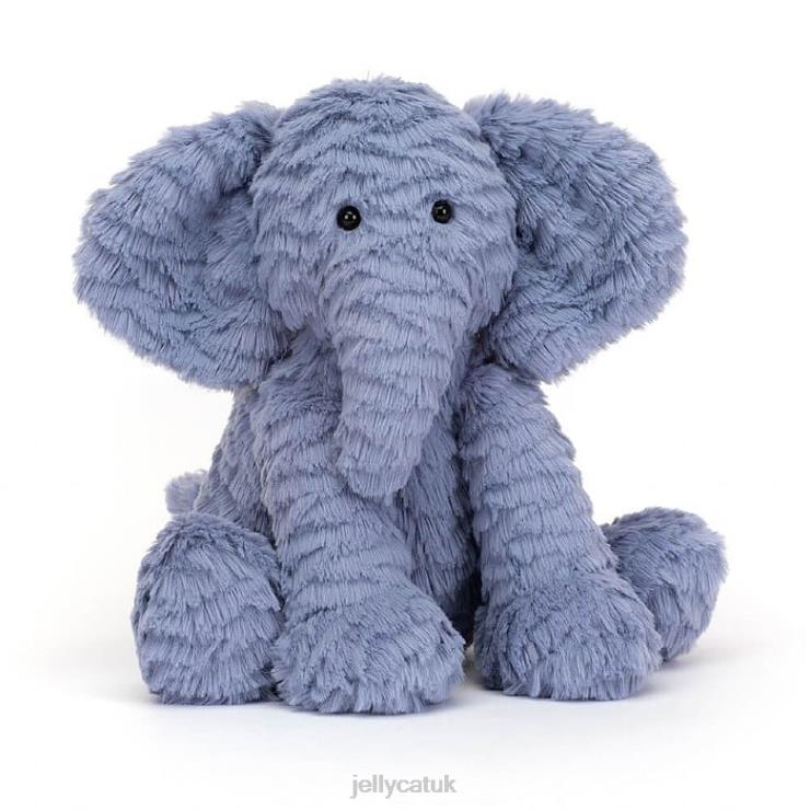 Jellycat Book V248Z736 Elephants Can\t Fly Book and Fuddlewuddle Elephant Blue