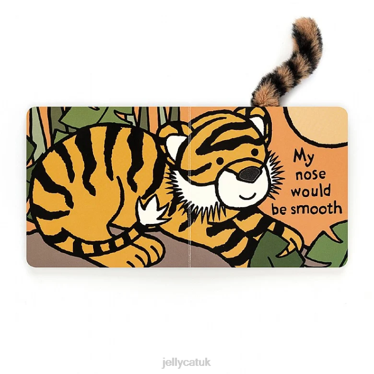 Jellycat Book V248Z761 If I Were A Tiger Book Multi-colour