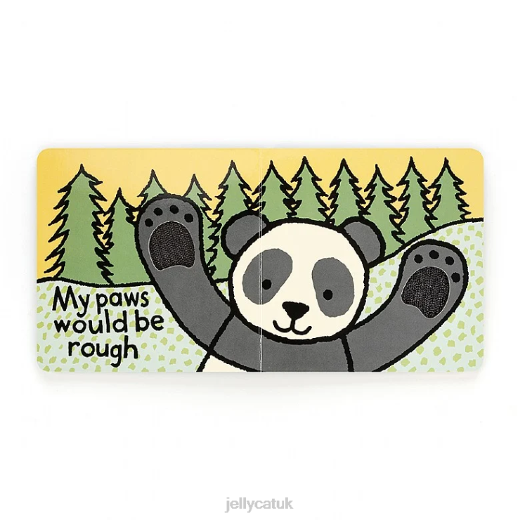 Jellycat Book V248Z777 If I Were A Panda Book Multi-colour