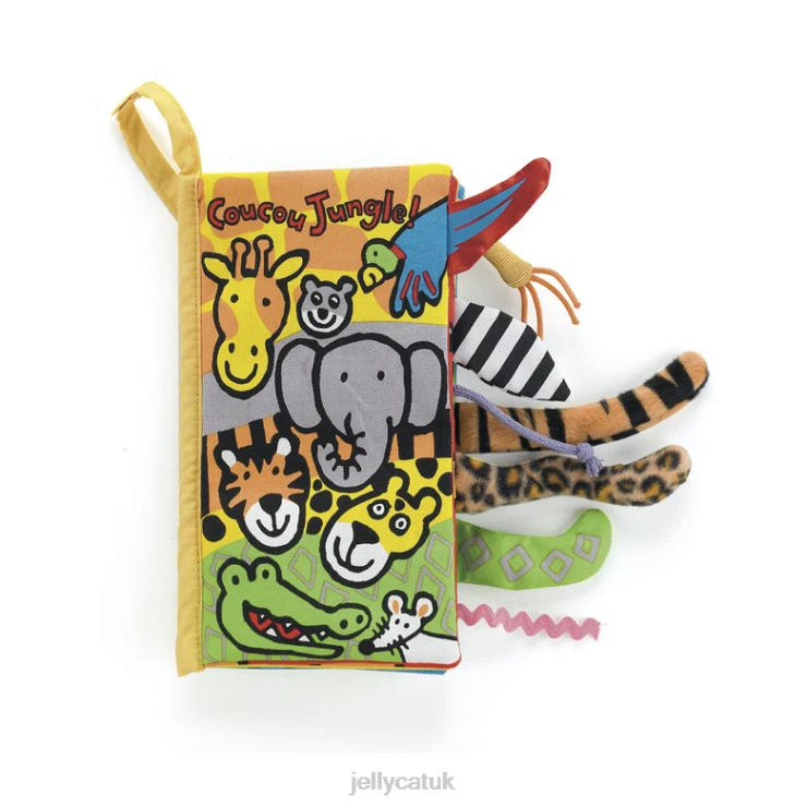 Jellycat Book V248Z785 Coucou Jungle Livre Multi-colour