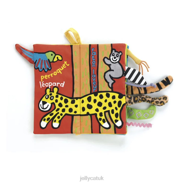 Jellycat Book V248Z785 Coucou Jungle Livre Multi-colour