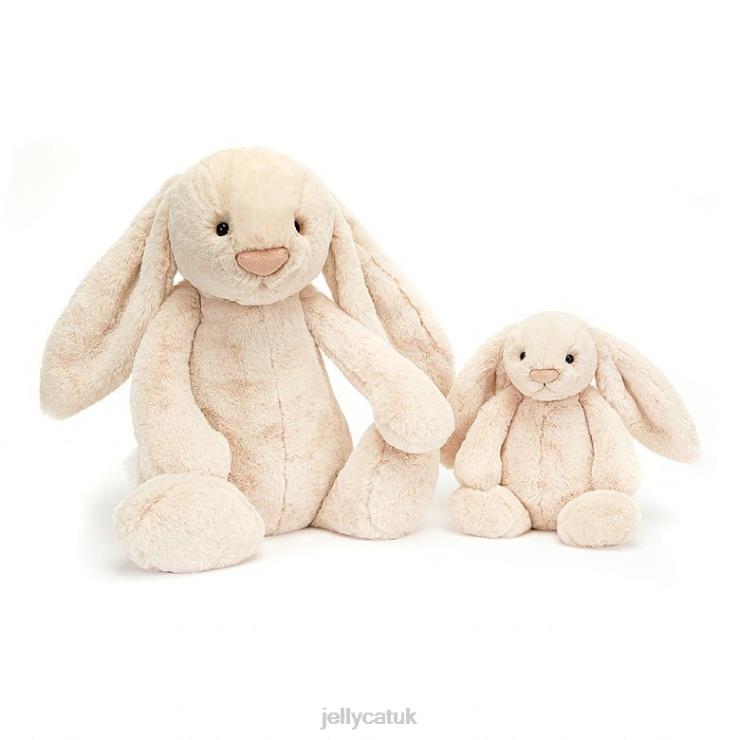 Jellycat Toy V248Z102 Bashful Luxe Bunny Willow Beige