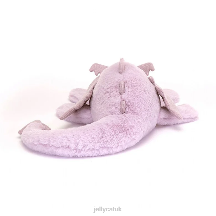 Jellycat Toy V248Z106 Rose Dragon Pink