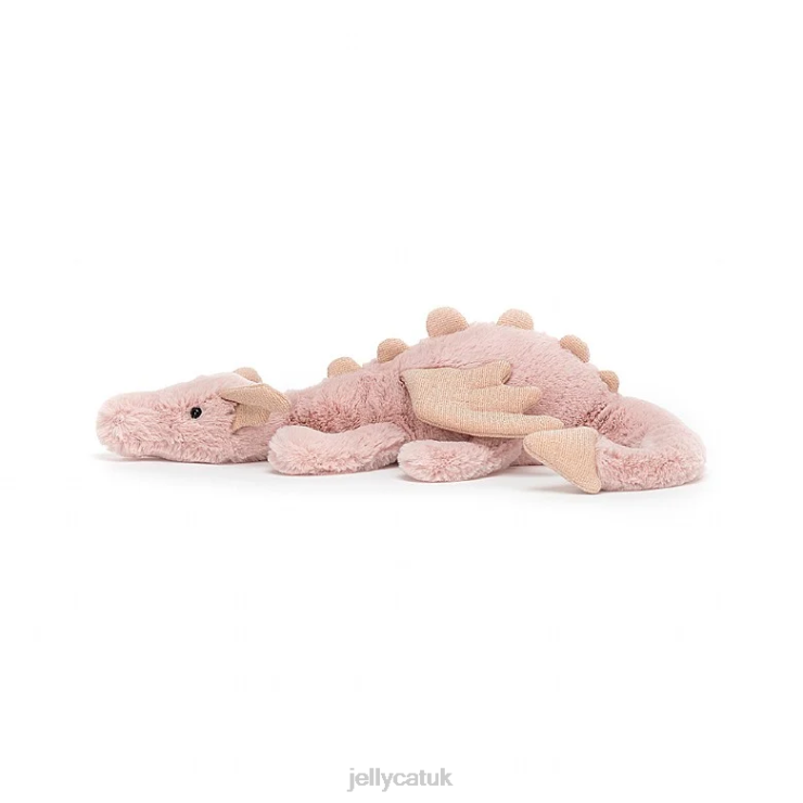 Jellycat Toy V248Z106 Rose Dragon Pink