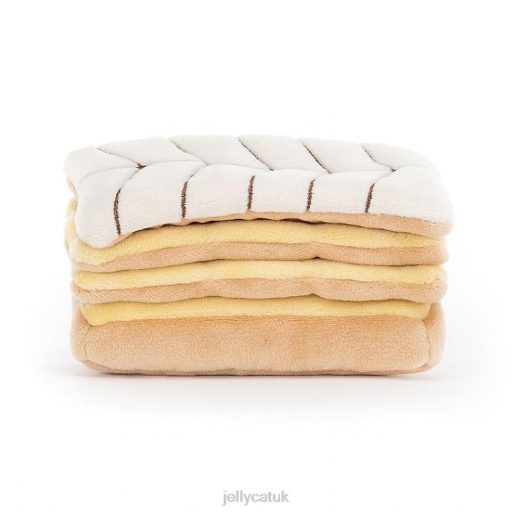 Jellycat Toy V248Z110 Pretty Patisserie Mille Feuille Multi-colour