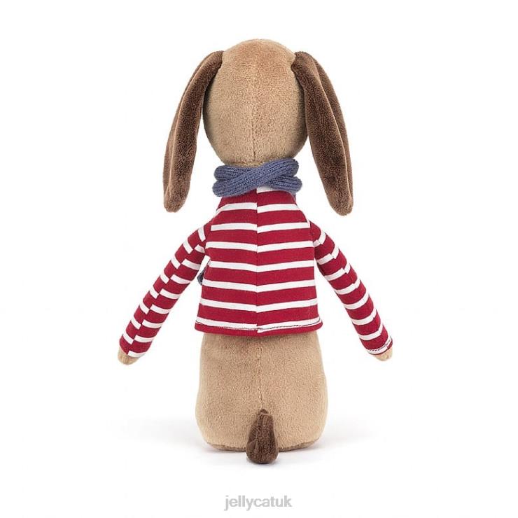 Jellycat Toy V248Z117 Beatnik Buddy Whippit Grey