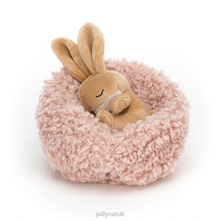 Jellycat Toy V248Z127 Hibernating Bunny Beige