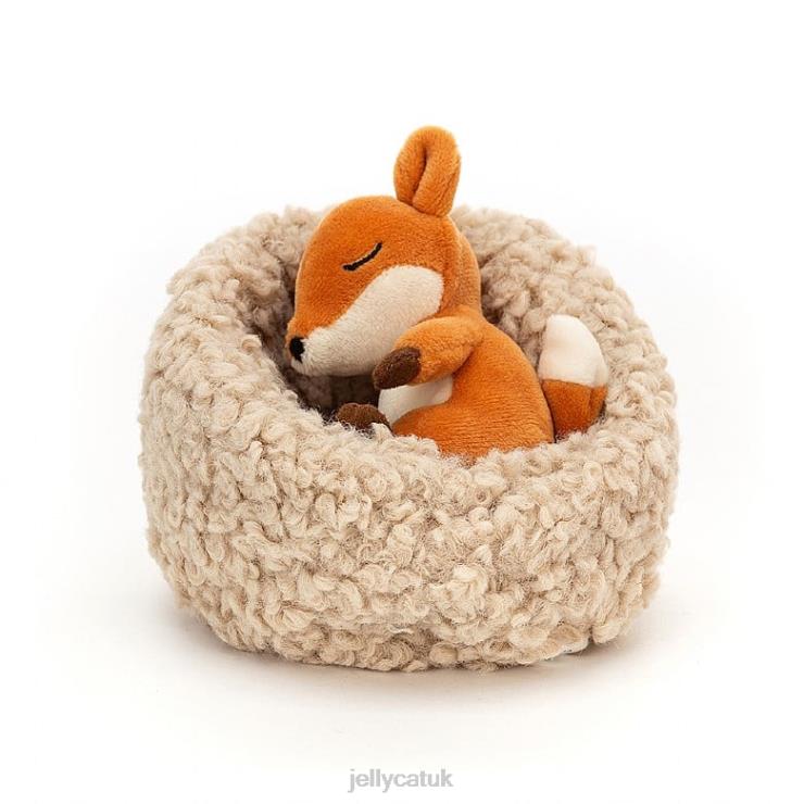 Jellycat Toy V248Z127 Hibernating Bunny Beige