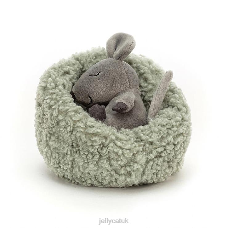 Jellycat Toy V248Z127 Hibernating Bunny Beige