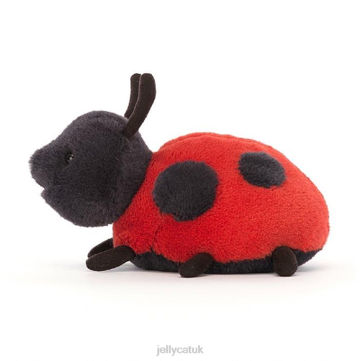 Jellycat Toy V248Z129 Layla Ladybird Red