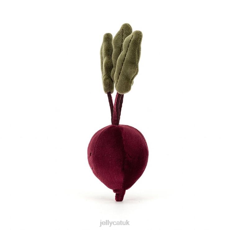 Jellycat Toy V248Z132 Vivacious Vegetable Beetroot Purple