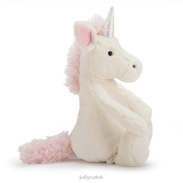 Jellycat Toy V248Z145 Bashful Unicorn White