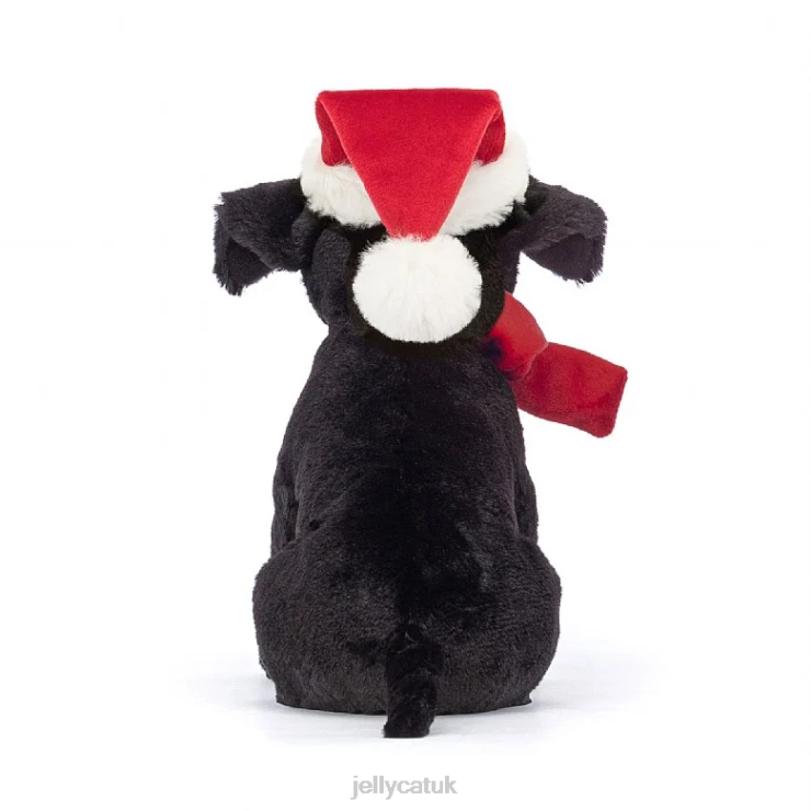 Jellycat Toy V248Z151 Winter Warmer Pippa Labrador Black