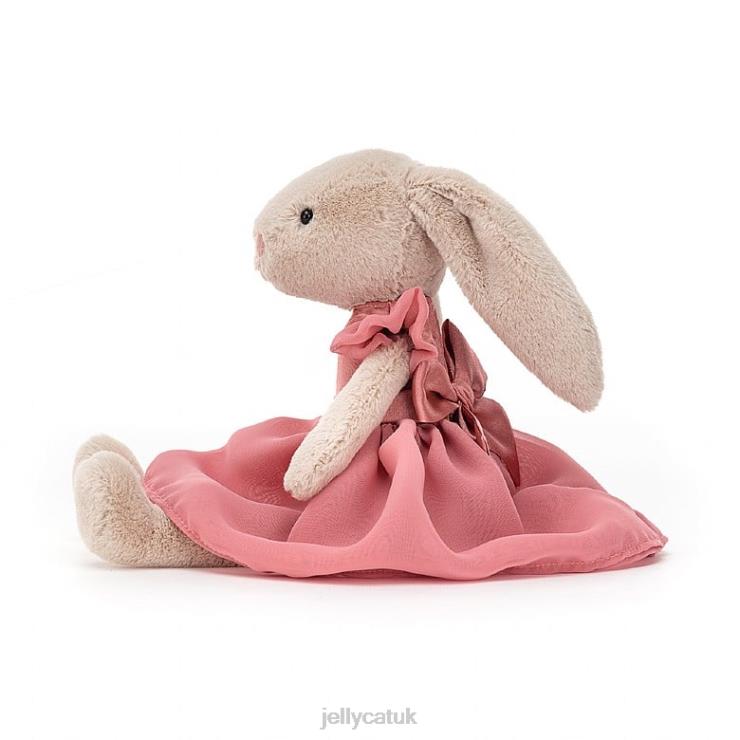 Jellycat Toy V248Z168 Tartan Lottie Bunny Red