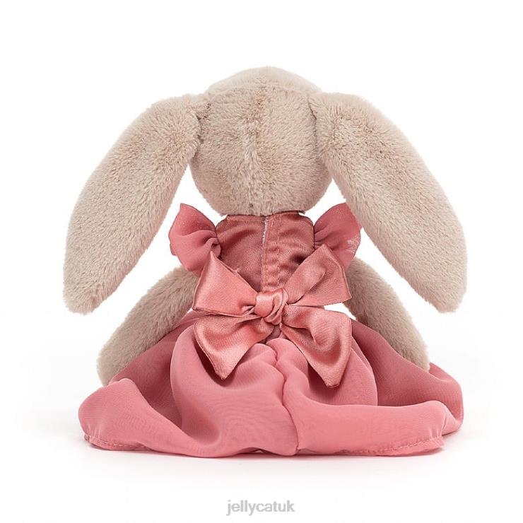 Jellycat Toy V248Z168 Tartan Lottie Bunny Red