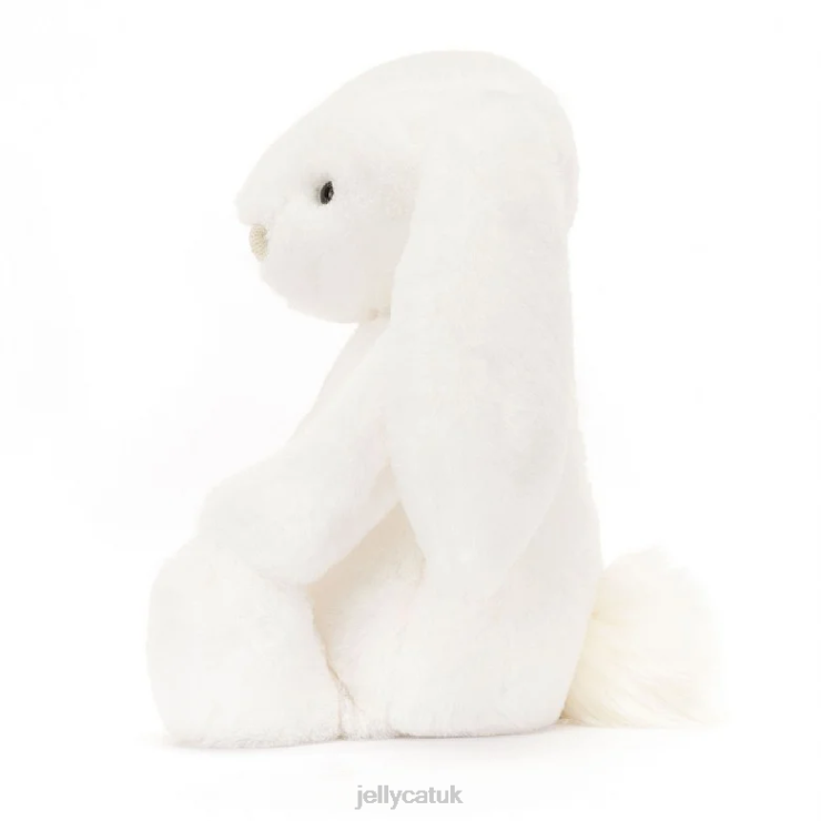 Jellycat Toy V248Z196 Bashful Luxe Bunny Luna White