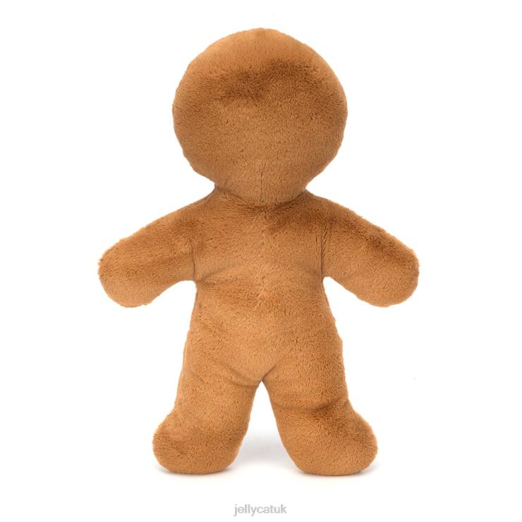 Jellycat Toy V248Z2 Jolly Gingerbread Fred Huge Brown