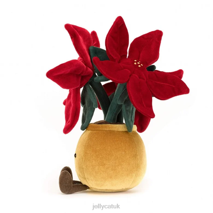 Jellycat Toy V248Z209 Amuseable Poinsettia Multi-colour