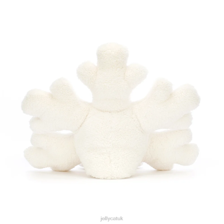 Jellycat Toy V248Z21 Amuseable Snowflake White