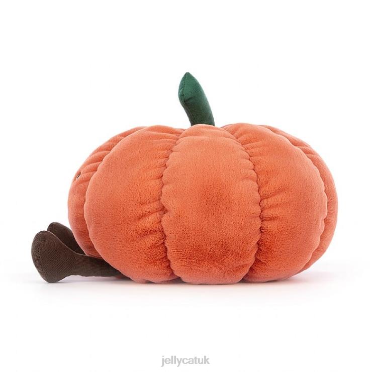 Jellycat Toy V248Z211 Amuseable Pumpkin Orange