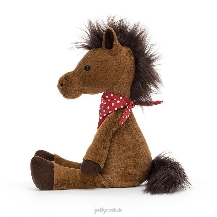 Jellycat Toy V248Z219 Orson Horse Brown