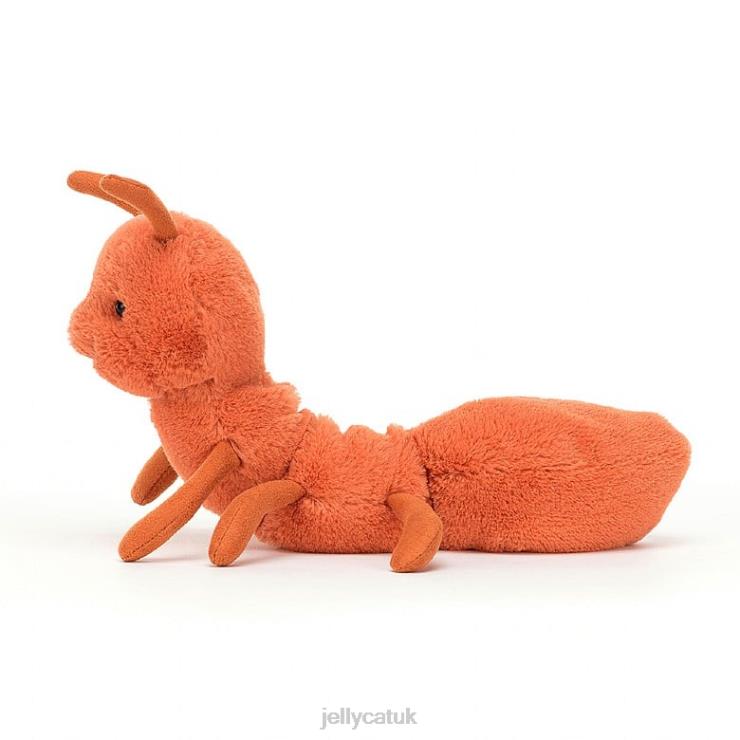 Jellycat Toy V248Z229 Wriggidig Bug Blue