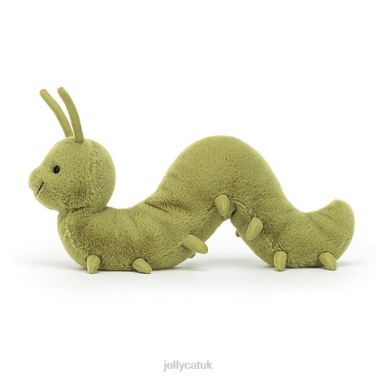 Jellycat Toy V248Z229 Wriggidig Bug Blue