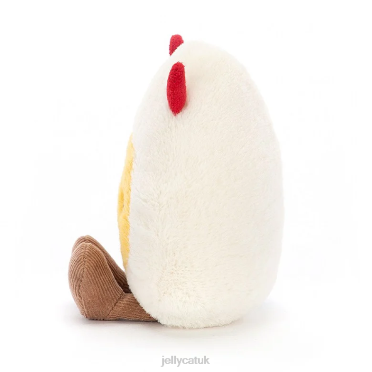 Jellycat Toy V248Z23 Amuseable Happy Boiled Egg Cream